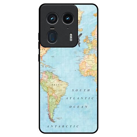 Travel Map Motorola Edge 50 Ultra 5G Glass Back Cover - Flat 35% Off On ...