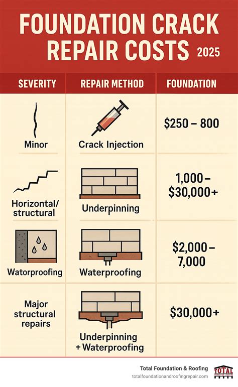 The Bottom Line: Understanding Foundation Crack Repair Expenses - Total ...