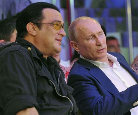 Action Hero Steven Seagal Now a Russian Citizen Appearing in ...