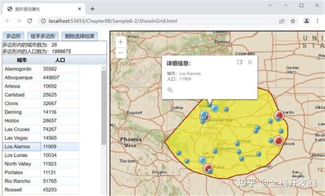 JavaScript API ArcGIS 的图像结果