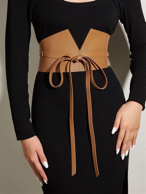 Tie Front Corset Belt | SHEIN USA