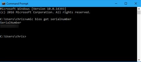 Image result for How to Find Computer Serial Number Using Cmd Short Cut