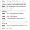 Dialogue writting:Write dialogue between a two friendand popular TV ...
