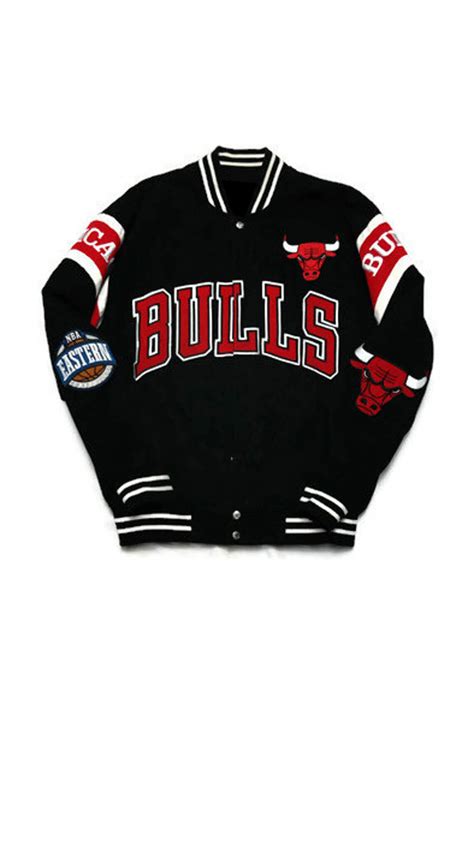 Costumized Bulls Letterman Jacket