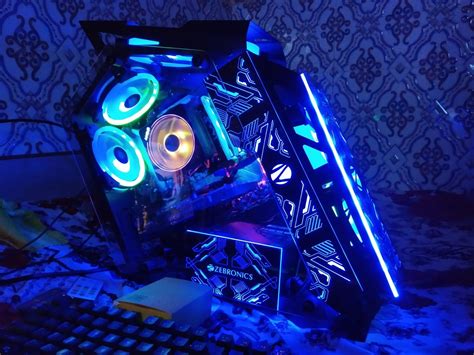 Amazon.in: Buy ZEBRONICS Valhalla NEO Premium Gaming Cabinet/Case, Mini ...