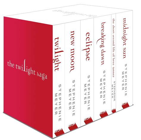 Twilight Saga 6 Book Set (White Cover) | Amazon.com.br