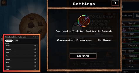 Cookie Clicker JavaScript 的图像结果
