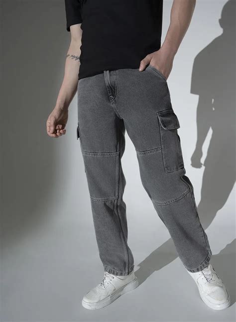 Hubberholme Grey Jeans for Men for Men | Best Price Kuwait