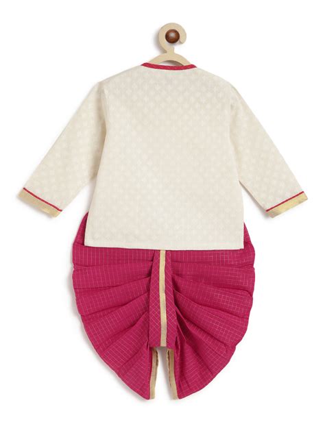 Ringa Ringa Roses Dhoti Kurta Set-Pink – Tiber Taber Kids