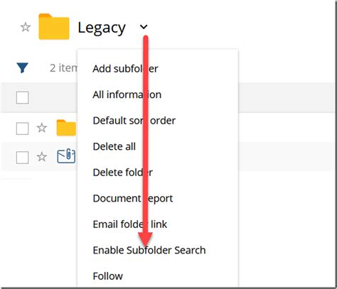 Image result for Move Subfolder to Net Documents Folder