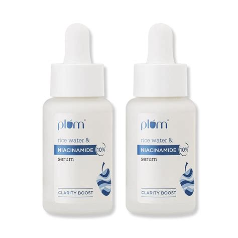 Buy 10% Niacinamide Serum with Rice Water Combo | Plum Goodness Goodness