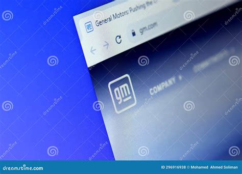 General Motors Company (GM) Editorial Stock Photo - Image of background ...