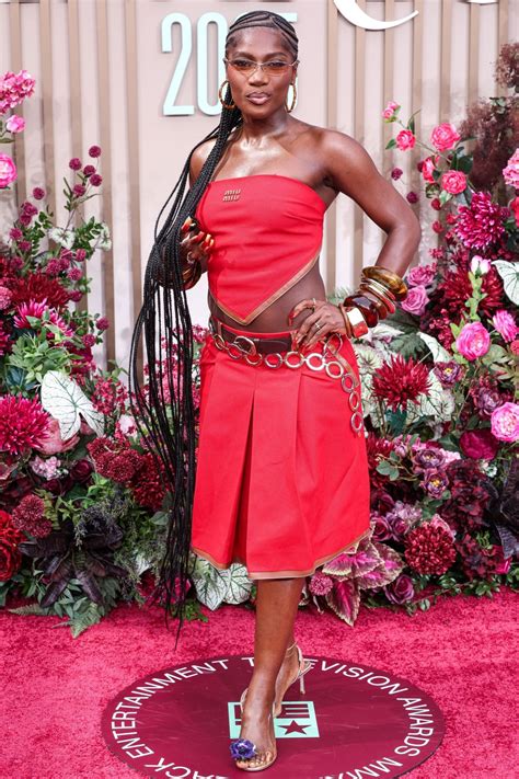 Doechii's Bold Red Statement at BET Awards • CelebMafia