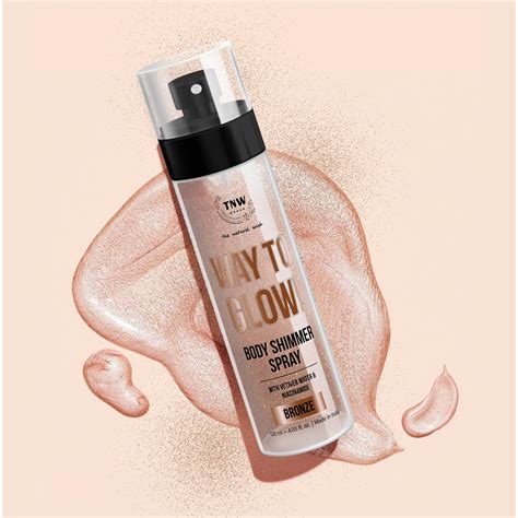 TNW the natural wash Way to Glow Body Shimmer Spray 120 ml - Bronze ...