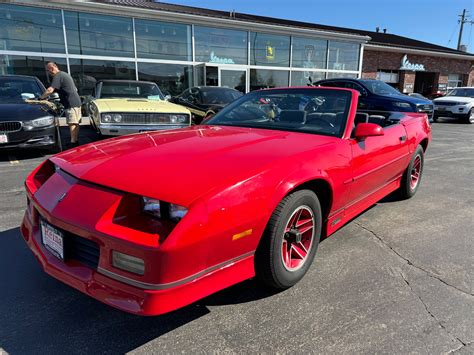 1989 Chevrolet Camaro RS Convertible Stock # 8596C for sale near Brookfield, WI | WI Chevrolet ...