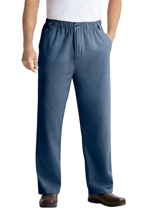 Buy KingSize Mens Big & Tall Knockarounds Full-Elastic Waist Pants in ...
