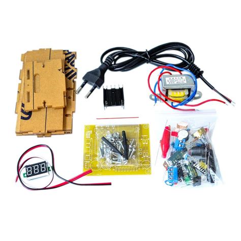 GalaxyElec lm317 Adjustable Voltage Regulator Board Kit - DIY India | Ubuy