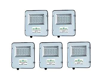 Saish Solutions 12 Volts 15 Watts DC LED Flood Light Directly Run on ...