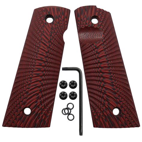 Buy Cool Hand 1911 G10 Grips, Gun Grips Screws Included, Magwell Cut ...
