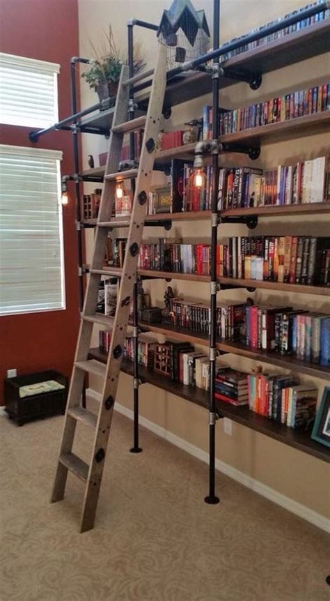 Floor To Ceiling Bookcase Diy at Becky Uhl blog