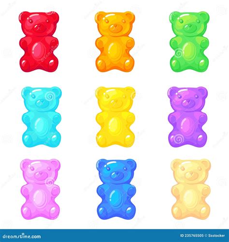 Candy Gummy Bear Drawing at Tracy Dibenedetto blog