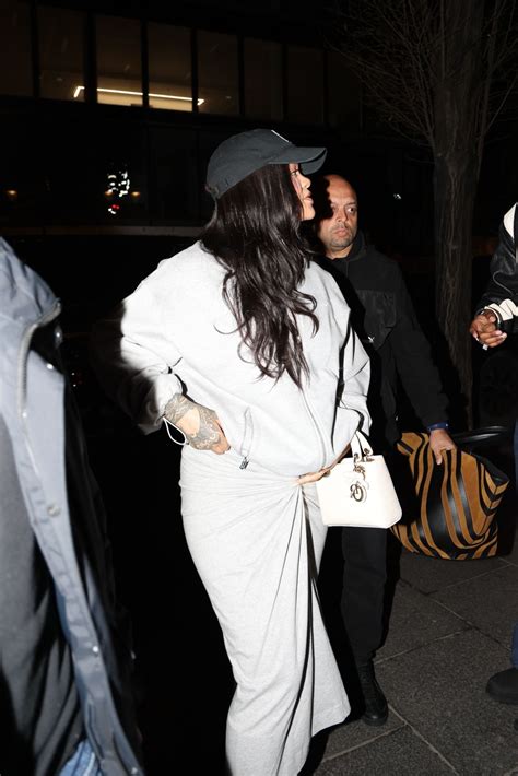 Rihanna and ASAP Rocky Arrive for Dinner in Paris January 2026 • CelebMafia