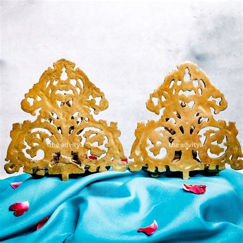 The Advitya | Ganesha Laxmi Murti 6 Diya Pair | Diya