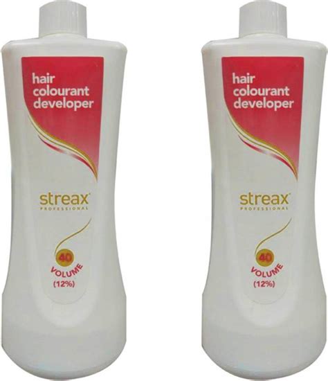 Streax Argan Secrets Developer 12% 40Vol (Pack of 2) , White - Price in ...