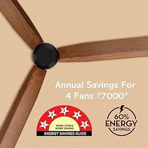 Buy Crompton Energion Regmote 1200mm BLDC Ceiling Fan | India's First ...