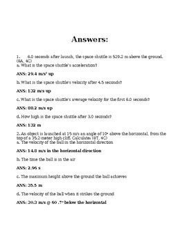 Sph3u Projectile Motion 的图像结果