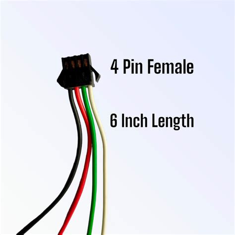 4 Pin Female Connector – HardHat Electronics
