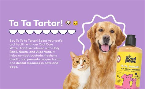 The Good Paws Ta Ta Tartar Dental Care for Dogs and Cats | Oral Care ...