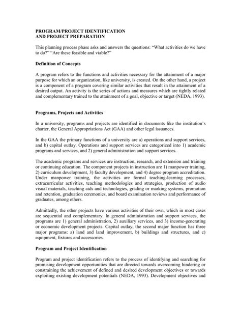 Identification Process for Development Project 的图像结果