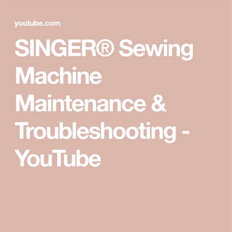 Image result for Singer Sewing Machine Maintenance