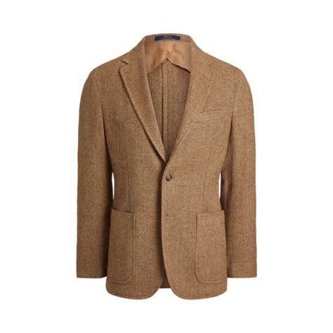 Soft Herringbone Sport Coat for Men | Ralph Lauren® IN