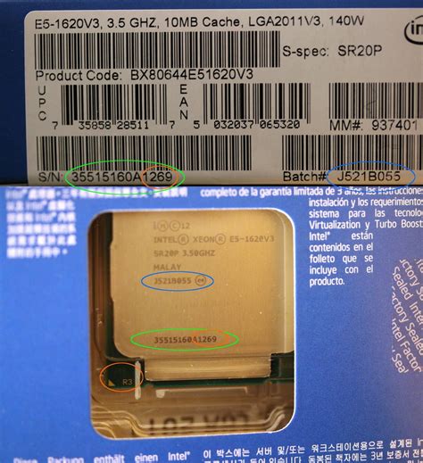 Image result for Intel CPU 2D Barcode