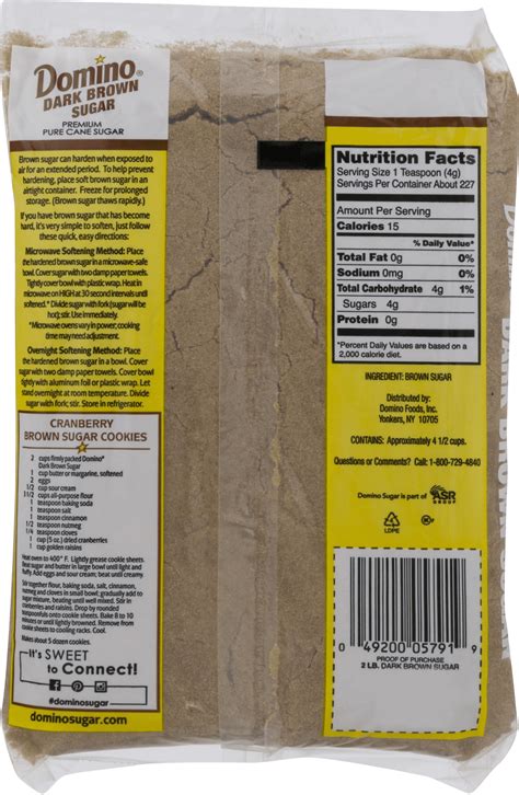 Splenda Brown Sugar Nutrition Information – Besto Blog