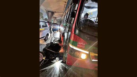 42-year-old dies after fall on uneven BKC road; BEST driver arrested