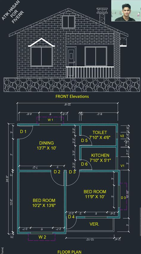 Image result for AutoCAD Floor Plan Work Examples
