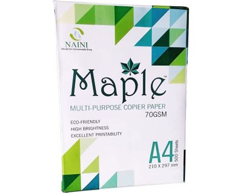 Maple 70 GSM A4 Copier paper