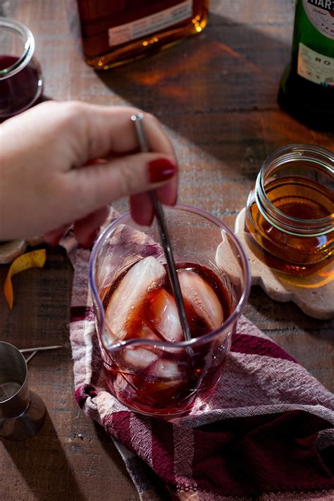 Festive Christmas Manhattan Cocktail | Good Life Eats®