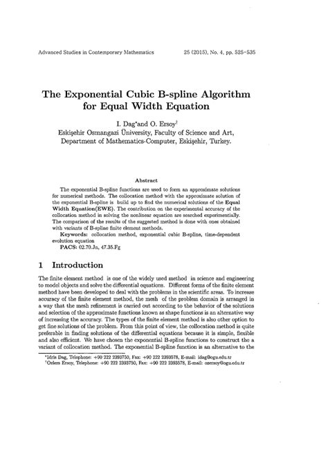 Image result for B-spline Algorithm