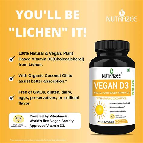 Buy NUTRAZEE VEGAN VITAMIN D3 SUPPLEMENT PLANT BASED, LIQUID FILLED ...