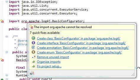 Image result for The Import Java Cannot Be Resolved How to Fix