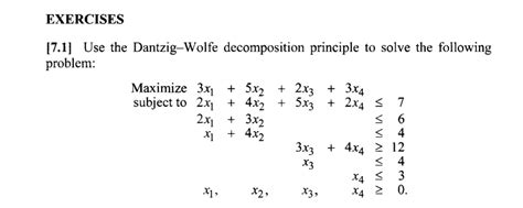 Image result for Dantzig-Wolfe Decomposition Algorithm