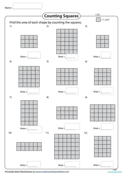 Image result for Area Math Workbook