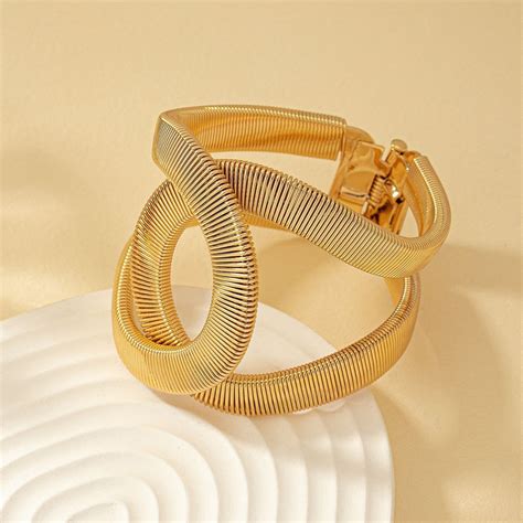 Infinity 18K Gold Openable Kada Bracelet For Women – ZIVOM