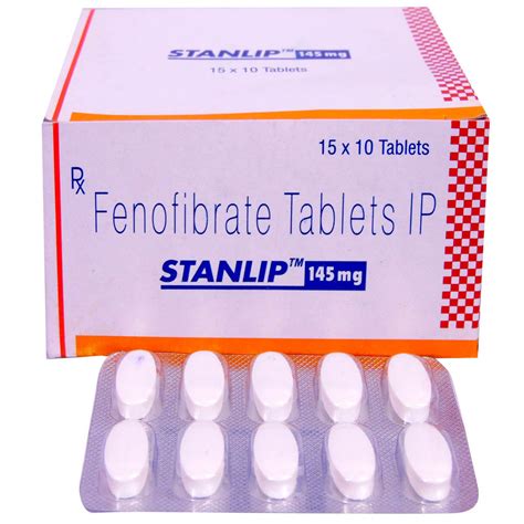 Stanlip 145 mg Tablet | Uses, Side Effects, Price | Apollo Pharmacy