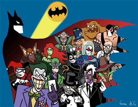 ArtStation - Batman's Rogues Gallery