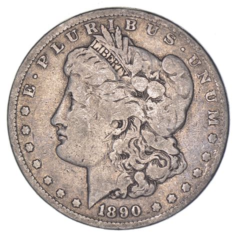 Philadelphia Minted - Over 100 Years Old - 1890 Morgan Silver Dollar ...